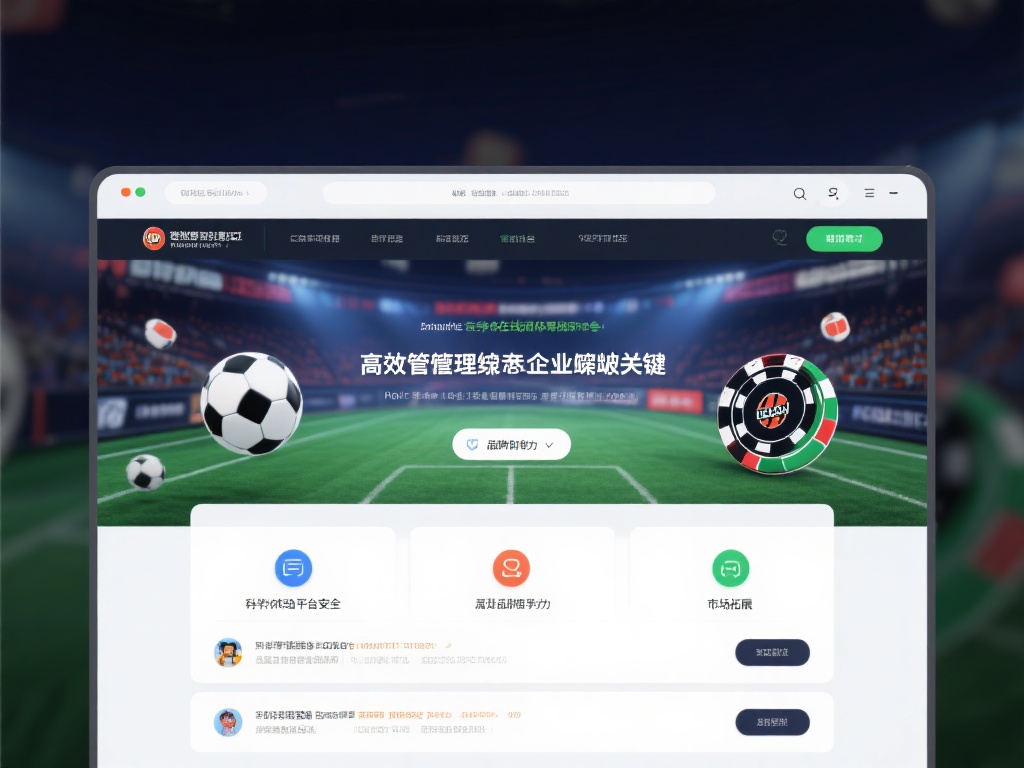 在当今竞争激烈的在线体育博彩行业中，高效的管理模式